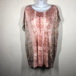A:glow pink top size medium maternity